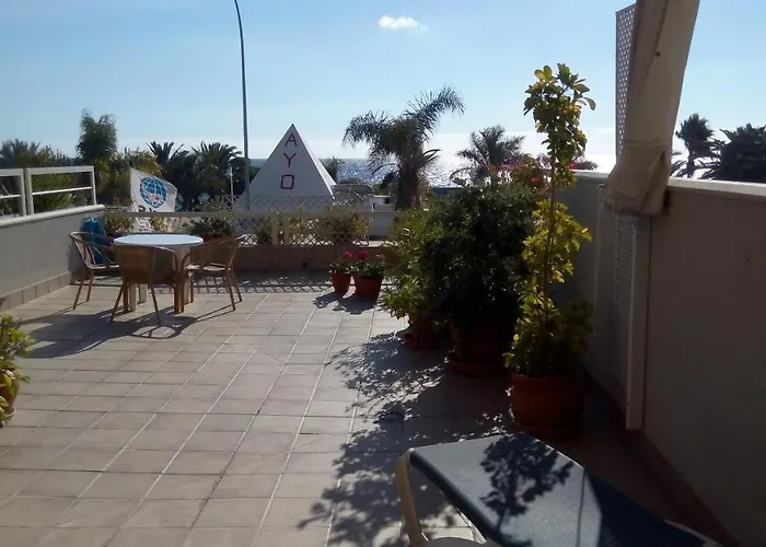 1ª Linea De Playa De Burriana , Terraza Grande Al Mar Nerja