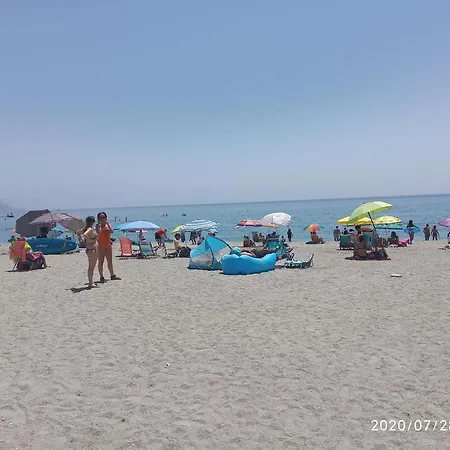 Apartamento 1ª Linea De Playa De Burriana , Terraza Grande Al Mar Nerja