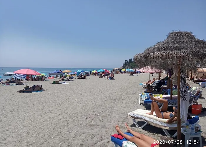 1ª Linea De Playa De Burriana , Terraza Grande Al Mar Apartment Nerja